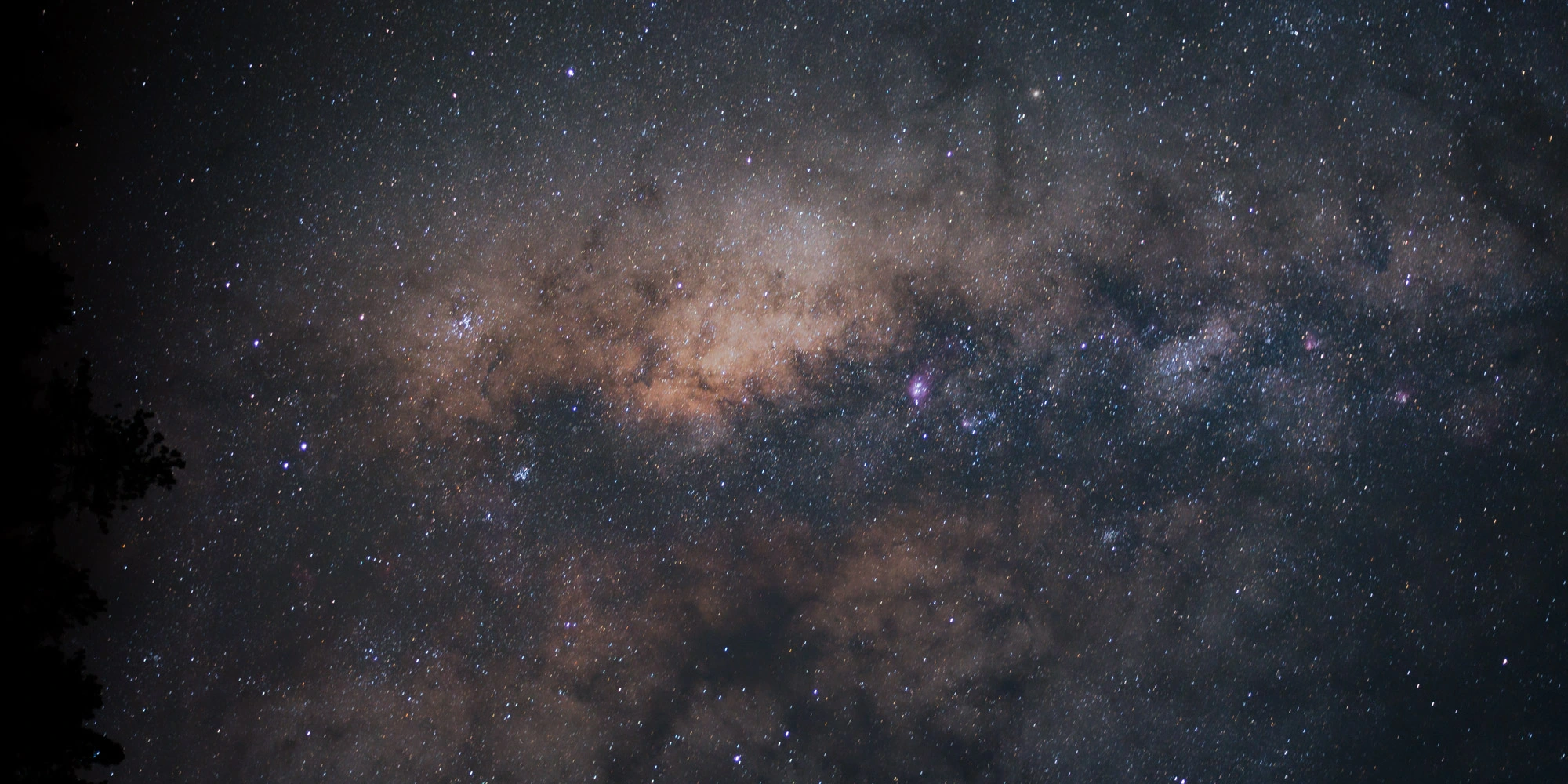 Milky Way night sky
