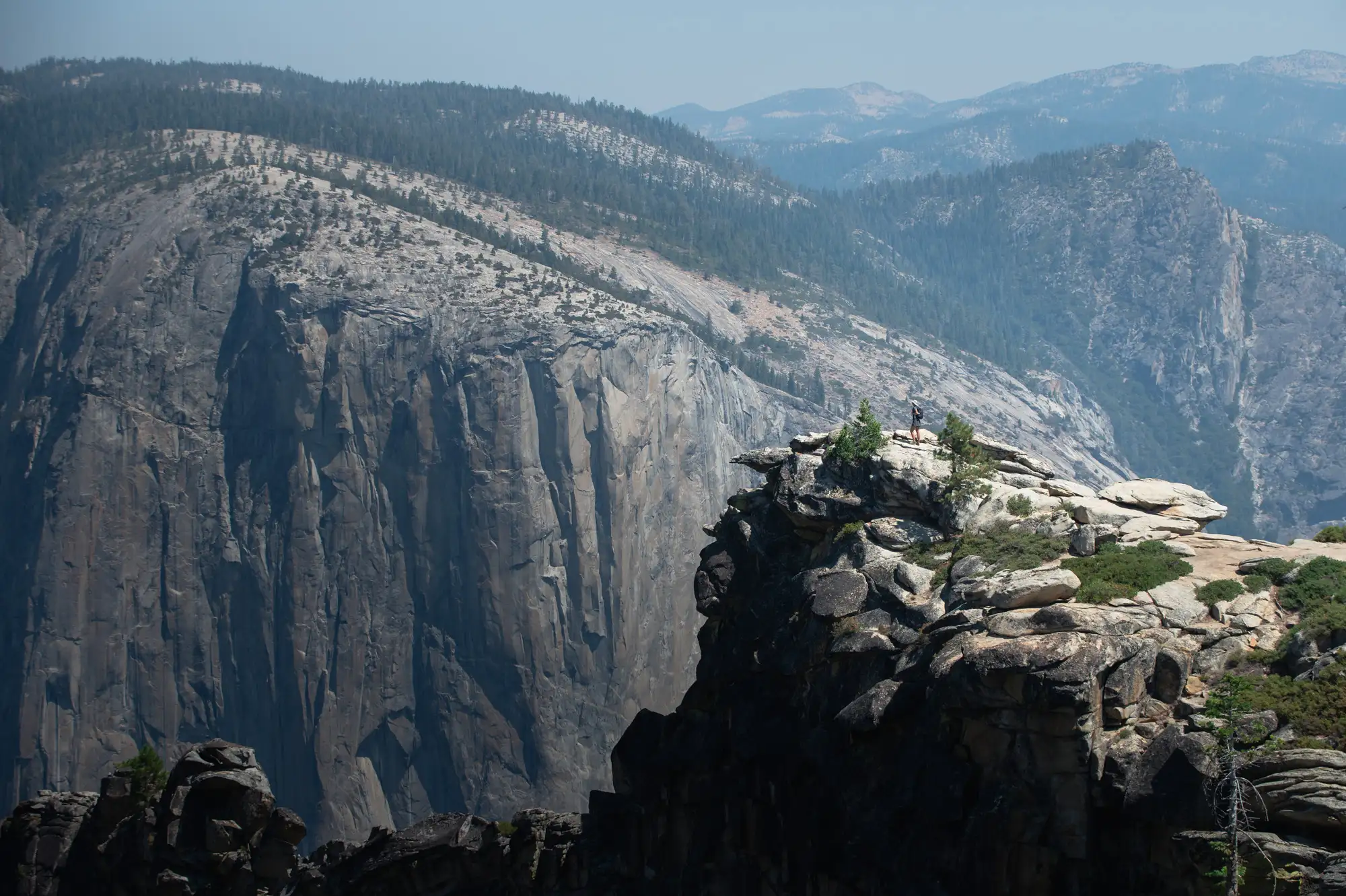 View across Yosemite Valley